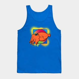 The Cuttlefish Graffiti Artist Tank Top